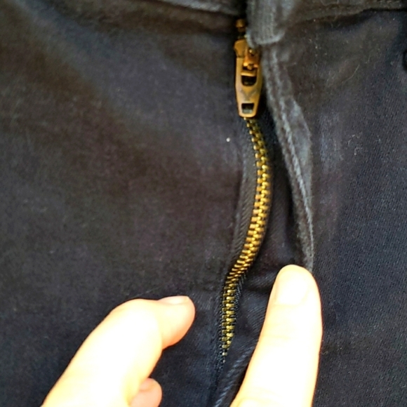 American Eagle hi-rise shortie black 10 - Picture 2 of 9